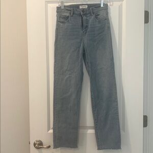 Carly Jean Los Angeles Gray Denim Pants